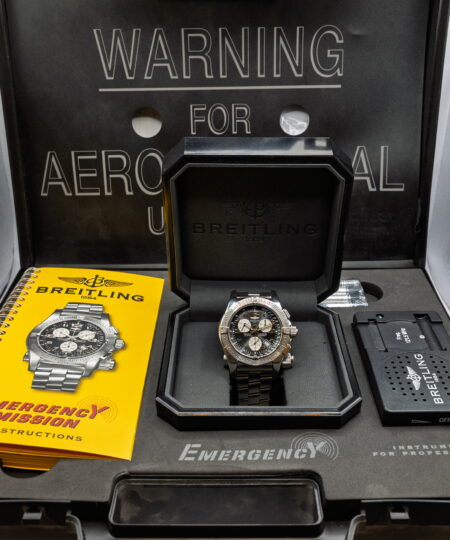 Breitling Emergency Mission ref. A7332211- Kjøpt 2008 - Full service 2026