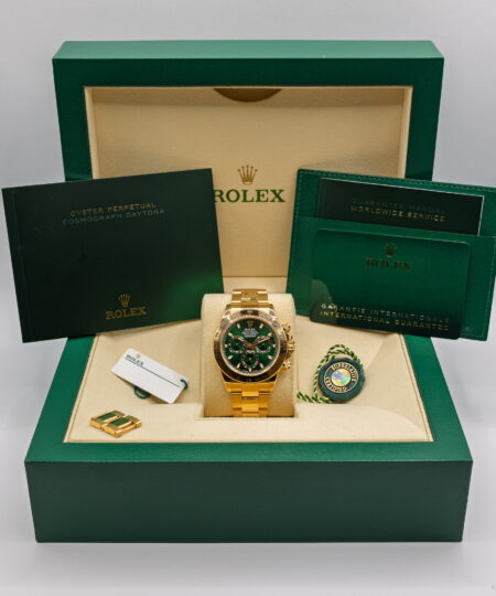 Rolex Daytona 116508 John Mayer / Grønn skive / Norsk klokke / 1 eier