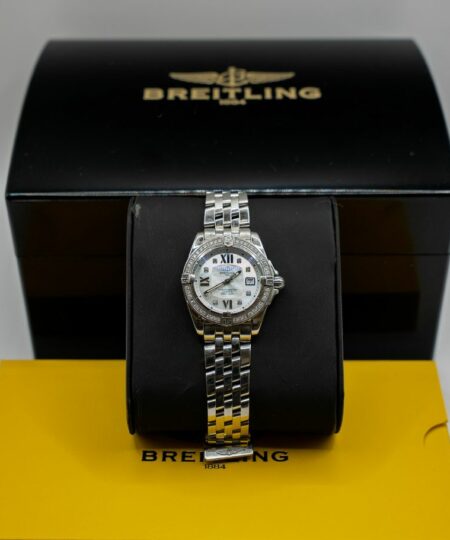 Breitling Cockpit Lady 32 mm Diamant og Perlemor