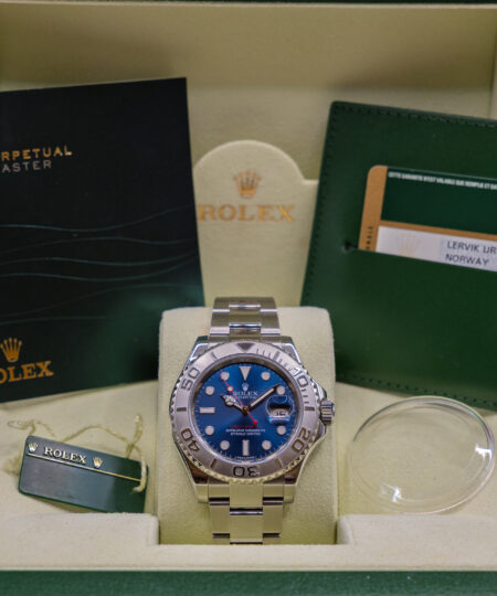 Rolex Yacht-Master 40 Ikonisk Blå Skive, Meget God Stand