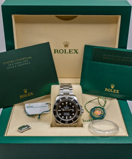Rolex Deepsea 126660 2018, nylig utført service