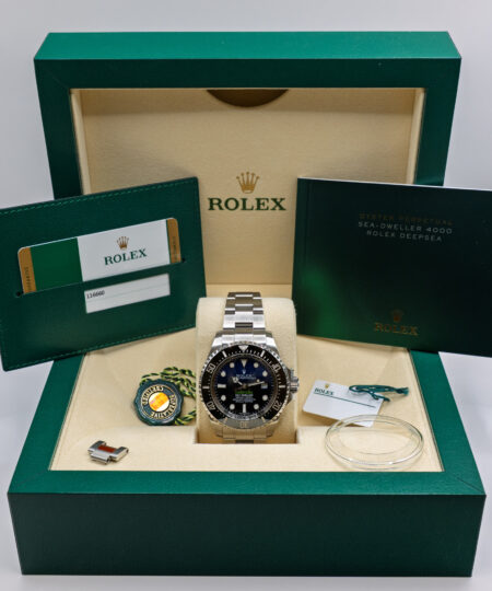 Rolex Deepsea – Ref. 126660 – Sort/Blå "D-Blue" Skive – 2016